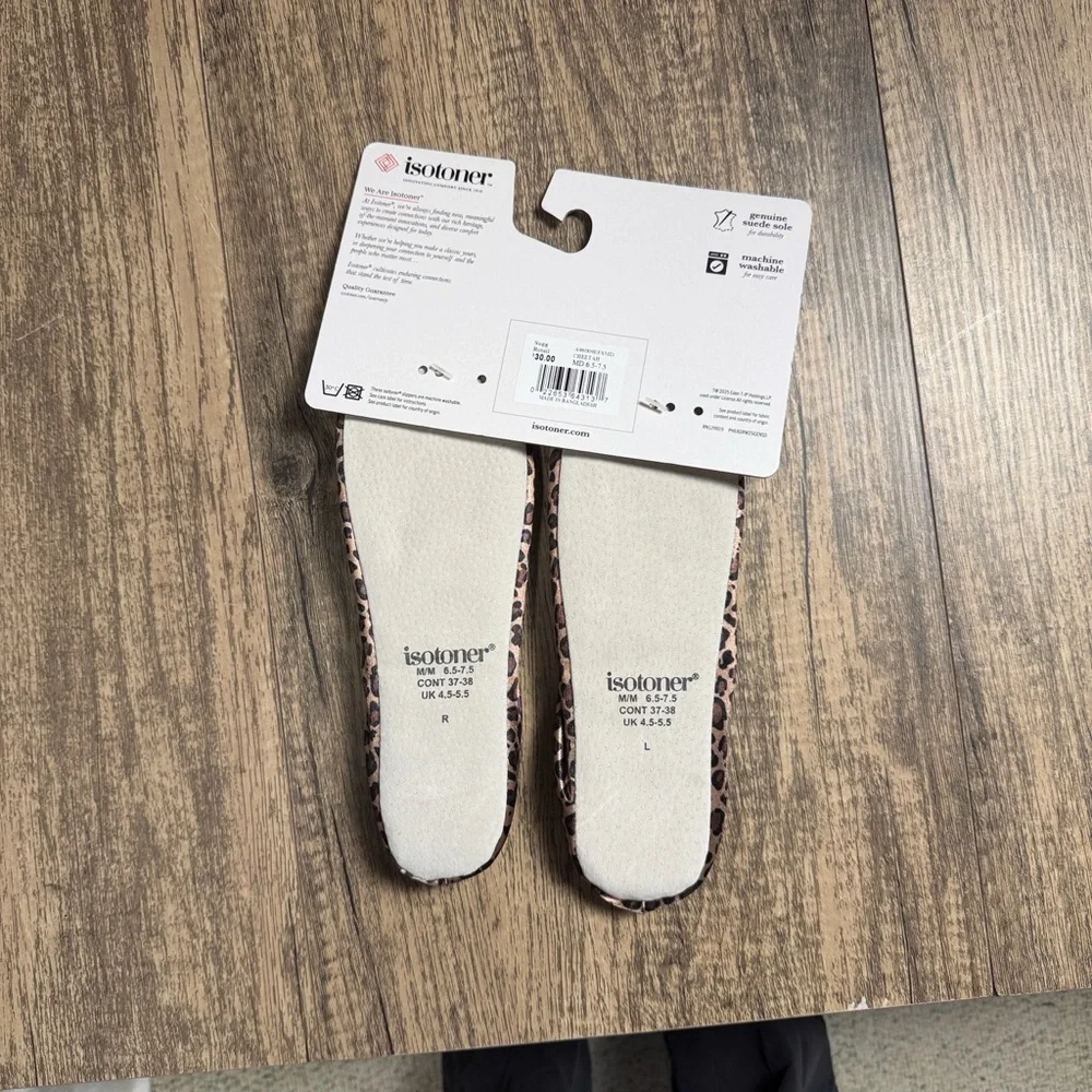 Cheetah Print Slippers - Picture 2 of 3